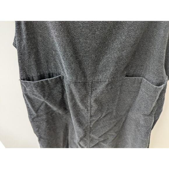 Studio Ease 90's Smokey Graish Maxi Overalls Jumper Dress Sz. 8 - Picture 8 of 8